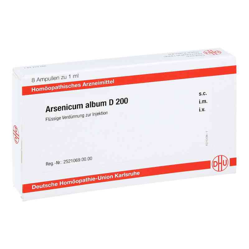 Arsenicum Album D200 Ampullen 8X1 ml von DHU-Arzneimittel GmbH & Co. KG PZN 11704247