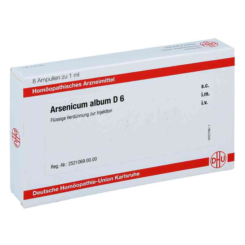 Arsenicum Album D6 Ampullen 8X1 ml von DHU-Arzneimittel GmbH & Co. KG PZN 11704276