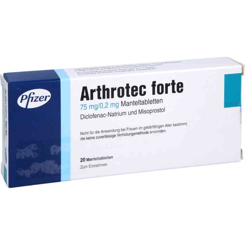 Arthrotec forte Manteltabletten 20 stk von kohlpharma GmbH PZN 14448862