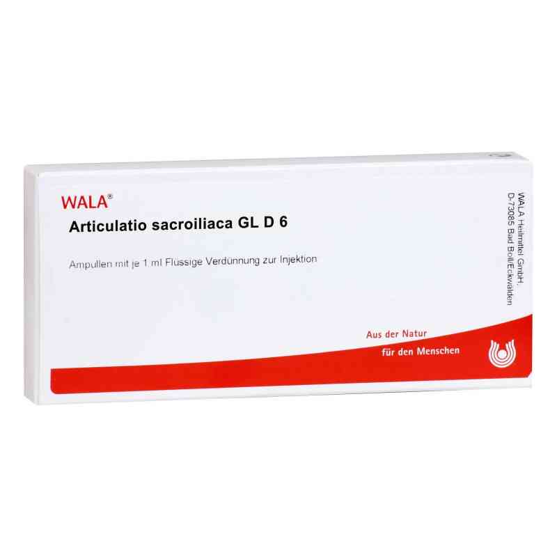 Articulatio Sacroiliaca Gl D6 Ampullen 10X1 ml von WALA Heilmittel GmbH PZN 02907359