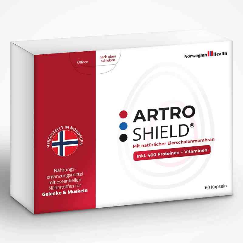 ARTROSHIELD mit Eierschalenmembran 60 stk von L&L Pharma GmbH PZN 19643226