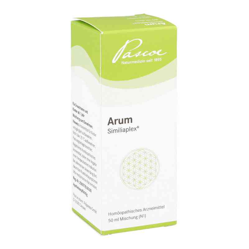 Arum Similiaplex Mischung 50 ml von Pascoe pharmazeutische Präparate GmbH PZN 15198545