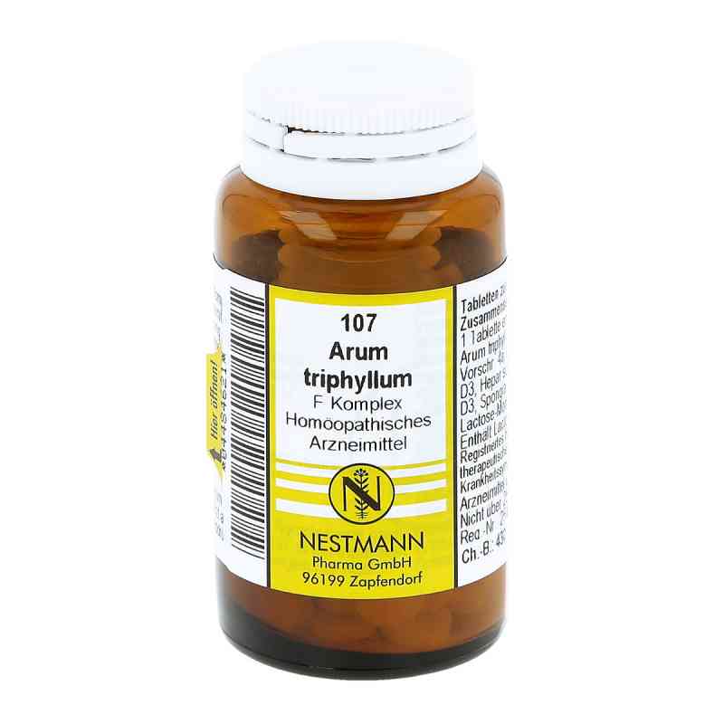 Arum Triphyllum F Komplex Nummer 107 Tabletten 120 stk von NESTMANN Pharma GmbH PZN 04484621