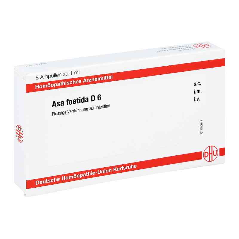 Asa Foetida D6 Ampullen 8X1 ml von DHU-Arzneimittel GmbH & Co. KG PZN 11704282