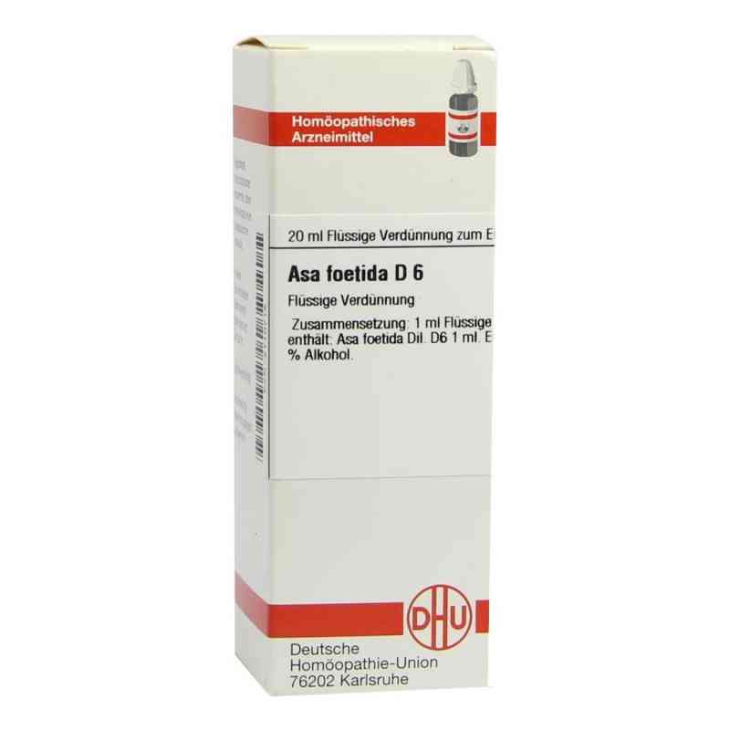 Asa Foetida D6 Dilution 20 ml von DHU-Arzneimittel GmbH & Co. KG PZN 02110715