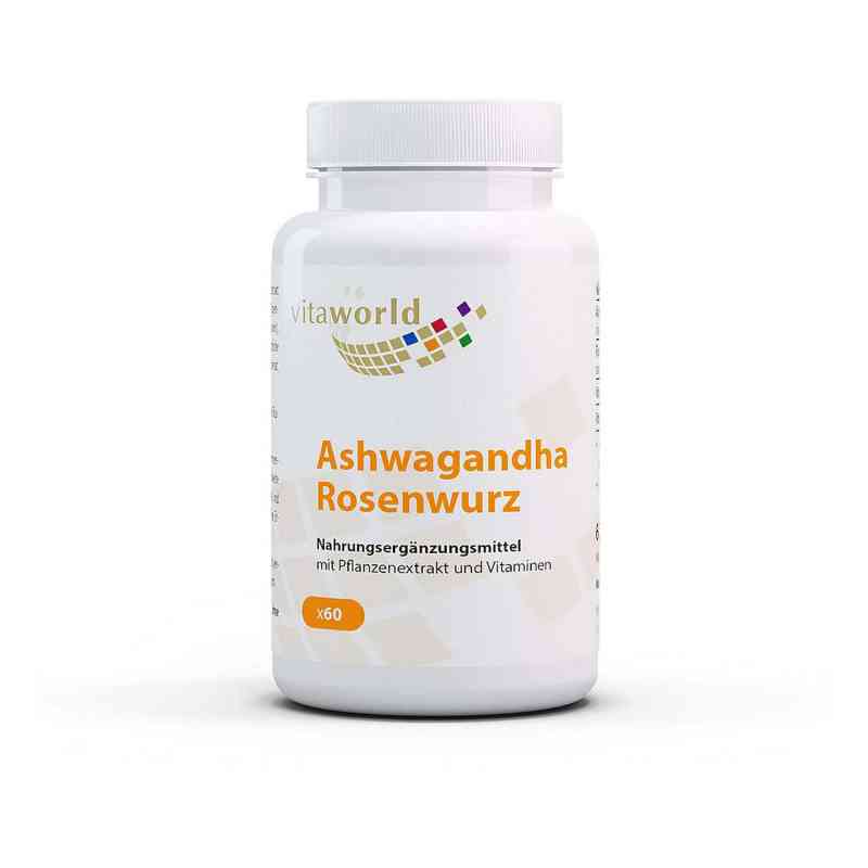 Ashwagandha Rosenwurz Komplex Kapseln 60 stk von Vita World GmbH PZN 16684779
