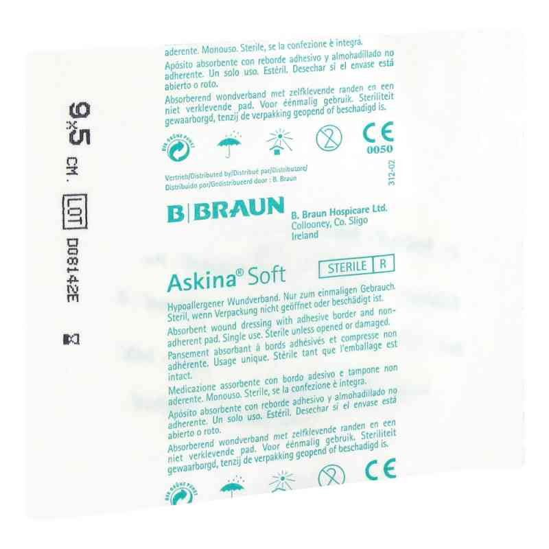 Askina Soft Wundverband 9x5cm steril 50 stk von B. Braun Melsungen AG PZN 06645896