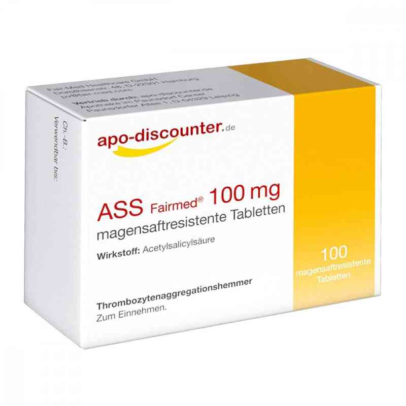 ASS 100 mg Protect, magensaftresistente Tabletten 100 stk von Fairmed Healthcare GmbH PZN 16124129