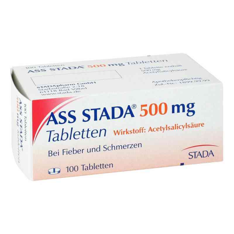 ASS STADA 500mg Acetylsalicylsäure Tabletten 100 stk von STADA Consumer Health Deutschlan PZN 03435394
