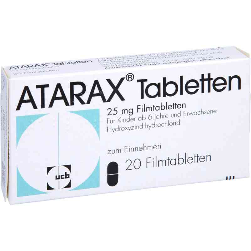 ATARAX Tabletten 25mg 20 stk von UCB Pharma GmbH PZN 03283642