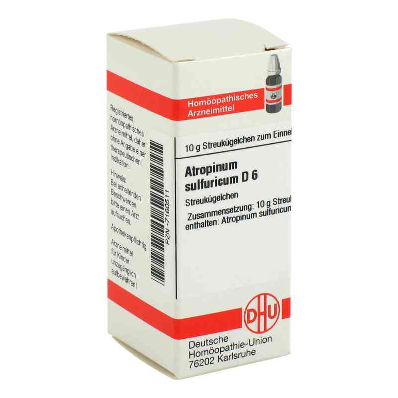 Atropinum Sulfuricum D6 Globuli 10 g von DHU-Arzneimittel GmbH & Co. KG PZN 07160511