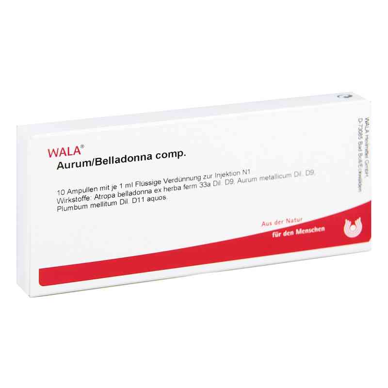 Aurum/belladonna compositus Ampullen 10X1 ml von WALA Heilmittel GmbH PZN 01750766
