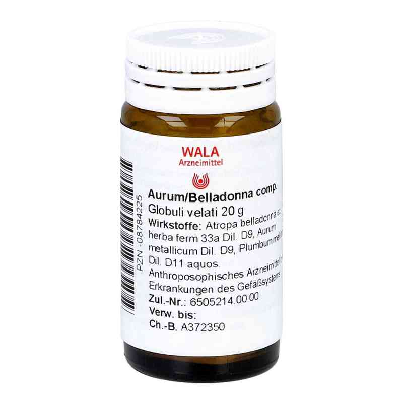 Aurum/belladonna compositus Globuli 20 g von WALA Heilmittel GmbH PZN 08784225