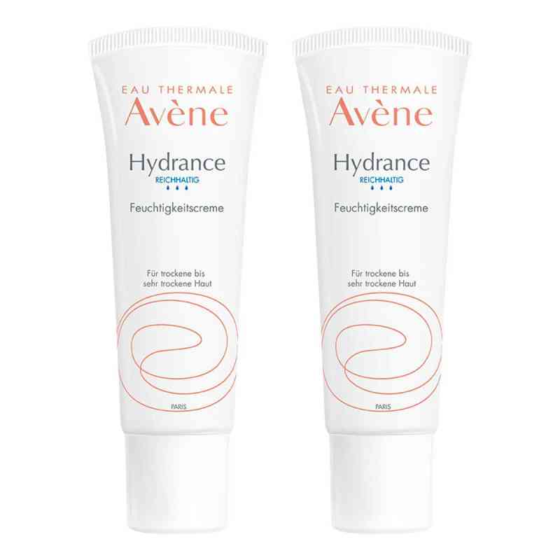 Avene Hydrance Reichhaltig Feuchtigkeitscreme 2x40 ml von PIERRE FABRE DERMO KOSMETIK GmbH PZN 08105039
