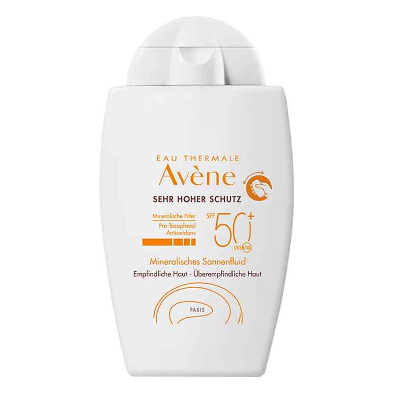 Avene Mineralisches Sonnenfluid Spf 50+ ungetönt 40 ml von PIERRE FABRE DERMO KOSMETIK GmbH PZN 11670956