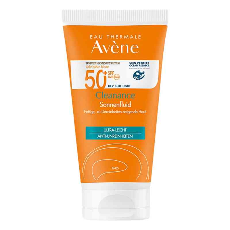 Avène Cleanance Sonne 50+ 50 ml von PIERRE FABRE DERMO KOSMETIK GmbH PZN 17293377