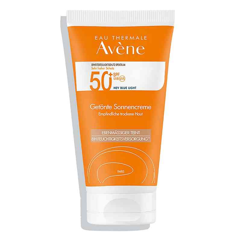 Avène Getönte Sonnencreme SPF 50+ 50 ml von PIERRE FABRE DERMO KOSMETIK GmbH PZN 17293360