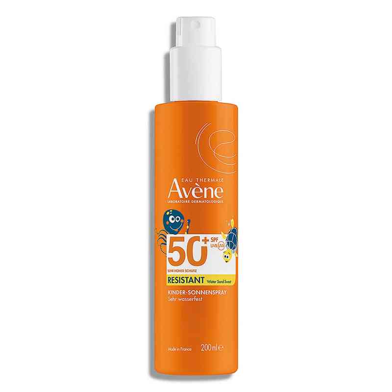 Avène Kinder Sonnenspray SPF 50+ 200 ml von PIERRE FABRE DERMO KOSMETIK GmbH PZN 05874560