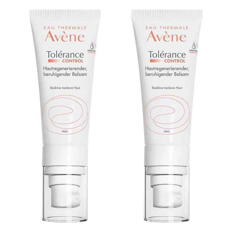 Avène Tolérance CONTROL Balsam 2x40 ml von PIERRE FABRE DERMO KOSMETIK GmbH PZN 08103199