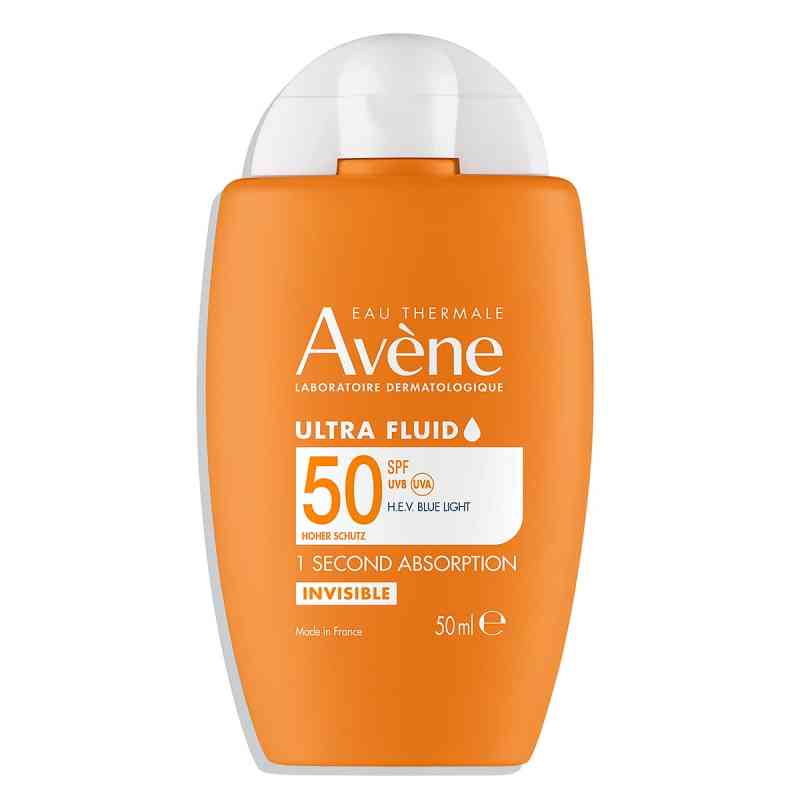 Avène Ultra Fluid Invisible LSF 50 50 ml von PIERRE FABRE DERMO KOSMETIK GmbH PZN 18390504