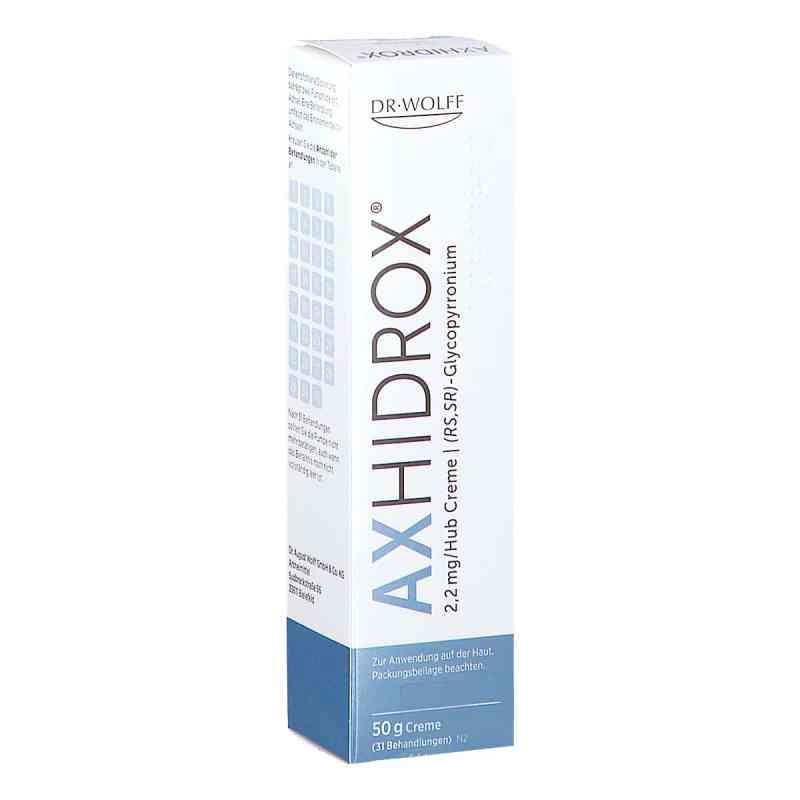 Axhidrox 2,2 Mg/hub Creme 50 g von Dr. August Wolff GmbH & Co. KG Arzneimittel PZN 18186347