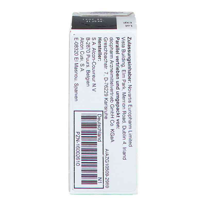 Azarga 10 mg/ml + 5 mg/ml Augentropfensuspension 5 ml