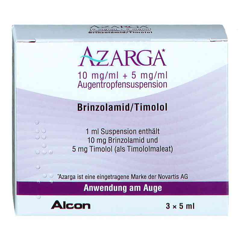 AZARGA 10mg/ml+5mg/ml Augentropfensuspension 3X5 ml