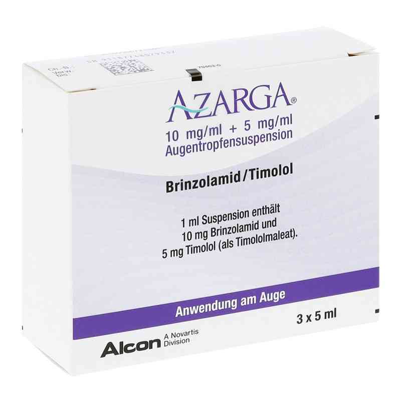 AZARGA 10mg/ml+5mg/ml Augentropfensuspension 3X5 ml