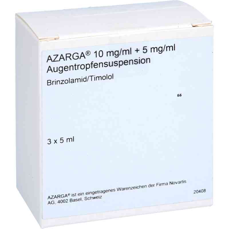 AZARGA 10mg/ml+5mg/ml Augentropfensuspension 3X5 ml