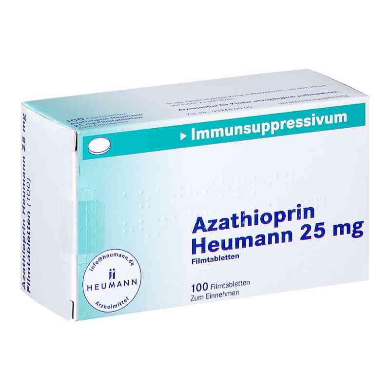 Azathioprin Heumann 25 mg Filmtabletten 100 stk von HEUMANN PHARMA GmbH & Co. Generi PZN 10785551