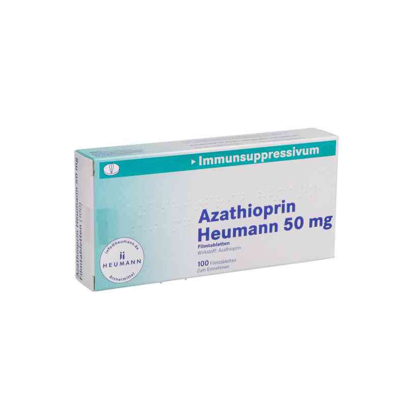 Azathioprin Heumann 50 mg Filmtabletten 100 stk von HEUMANN PHARMA GmbH & Co. Generi PZN 02407384