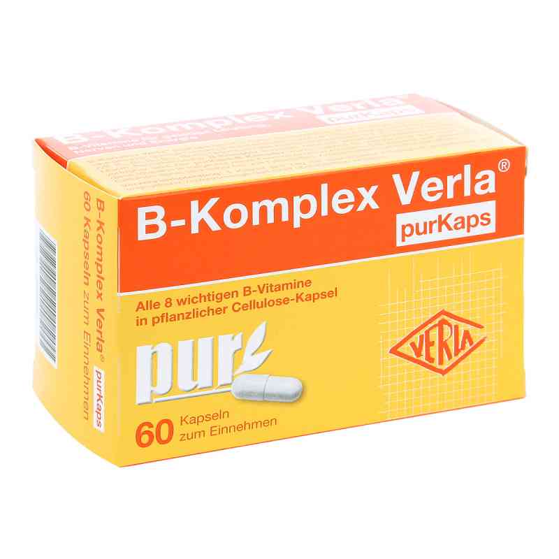B-komplex Verla purKaps 60 stk von Verla-Pharm Arzneimittel GmbH &  PZN 16006602