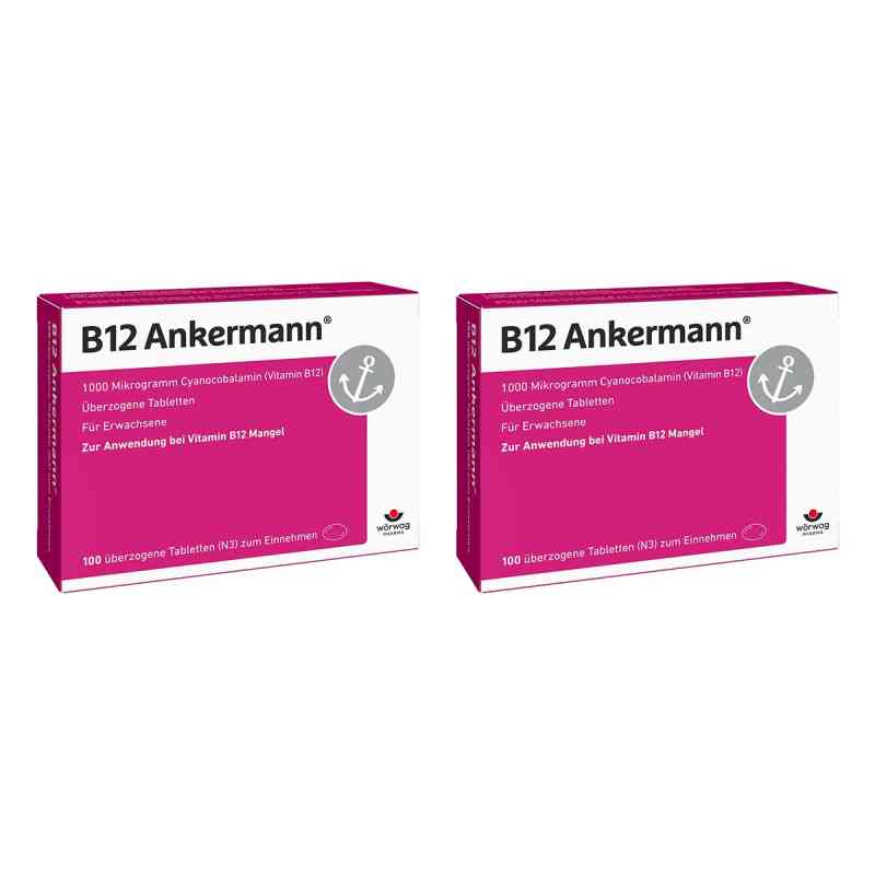 B12 Ankermann überzogene Tabletten 2x100 stk von Wörwag Pharma GmbH & Co. KG PZN 08105397