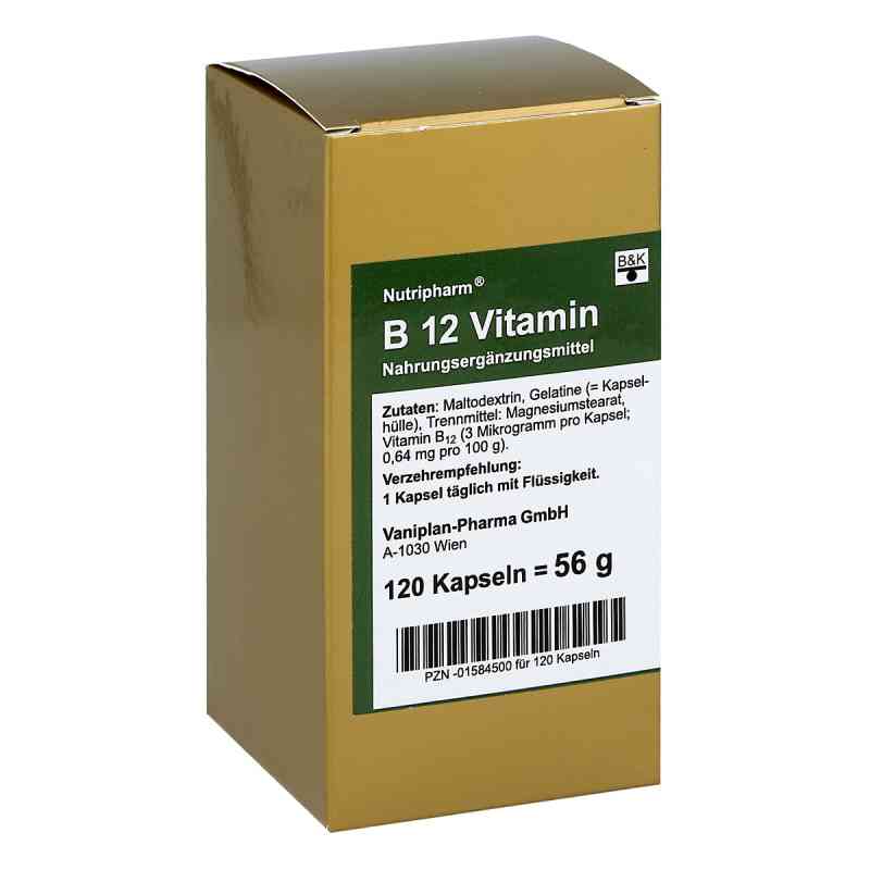 B12 Kapseln 120 stk von FBK-Pharma GmbH PZN 01584500