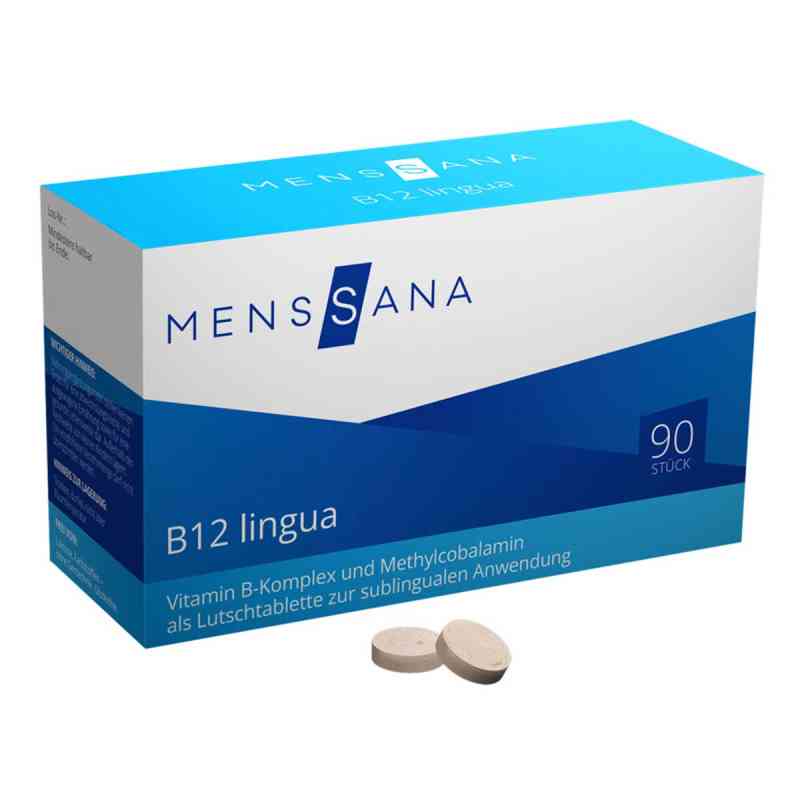 B12 lingua MensSana – Vitamin B-Komplex mit hochdosiertem B12 90 stk von MensSana AG PZN 13947652