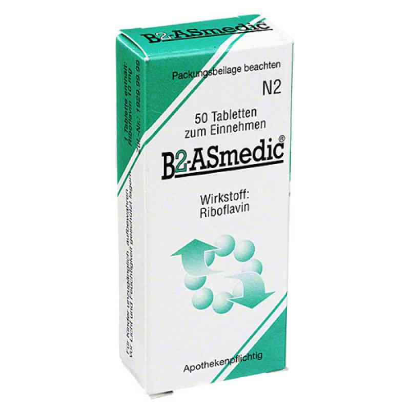 B2 Asmedic Tabletten 50 stk von Dyckerhoff Pharma GmbH & Co.KG PZN 08503309