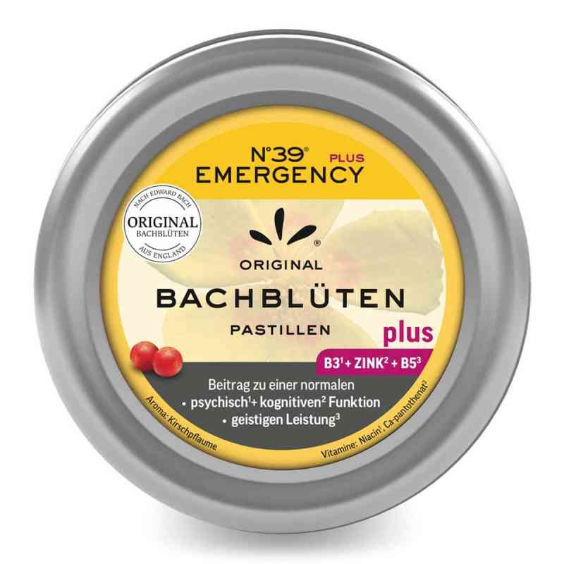 Bachblüten Nummer 3 9 Notfall Pastillen Plus 50 g von Hager Pharma GmbH PZN 18049892