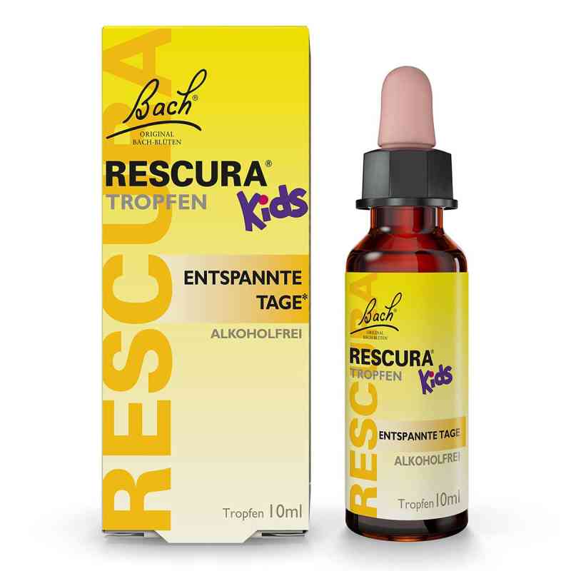 Bachblüten Rescura Kids Tropfen Alkoholfrei 10 ml von Nelsons GmbH PZN 20310300