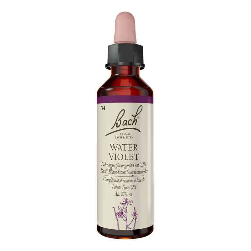Bachblüten Water Violet Tropfen 20 ml von Nelsons GmbH PZN 00170096