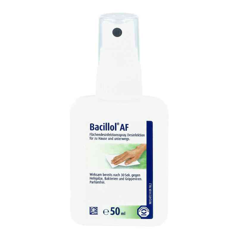Bacillol Af Flächendesinfektionsspray 50 ml von PAUL HARTMANN AG PZN 00628566