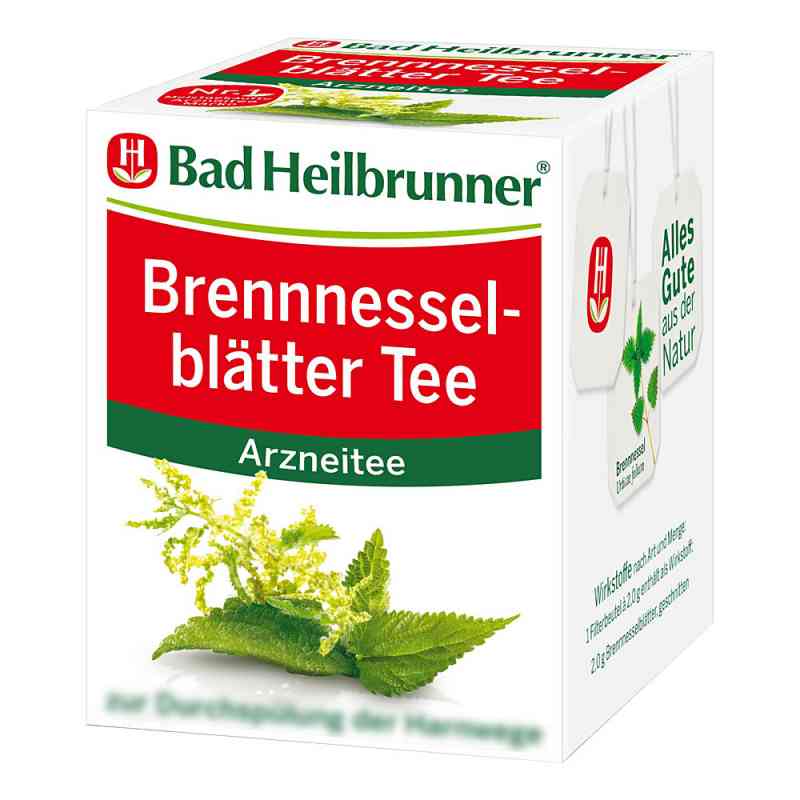 Bad Heilbrunner Brennesselblättertee 8X2.0 g von Bad Heilbrunner Naturheilm.GmbH& PZN 02296074