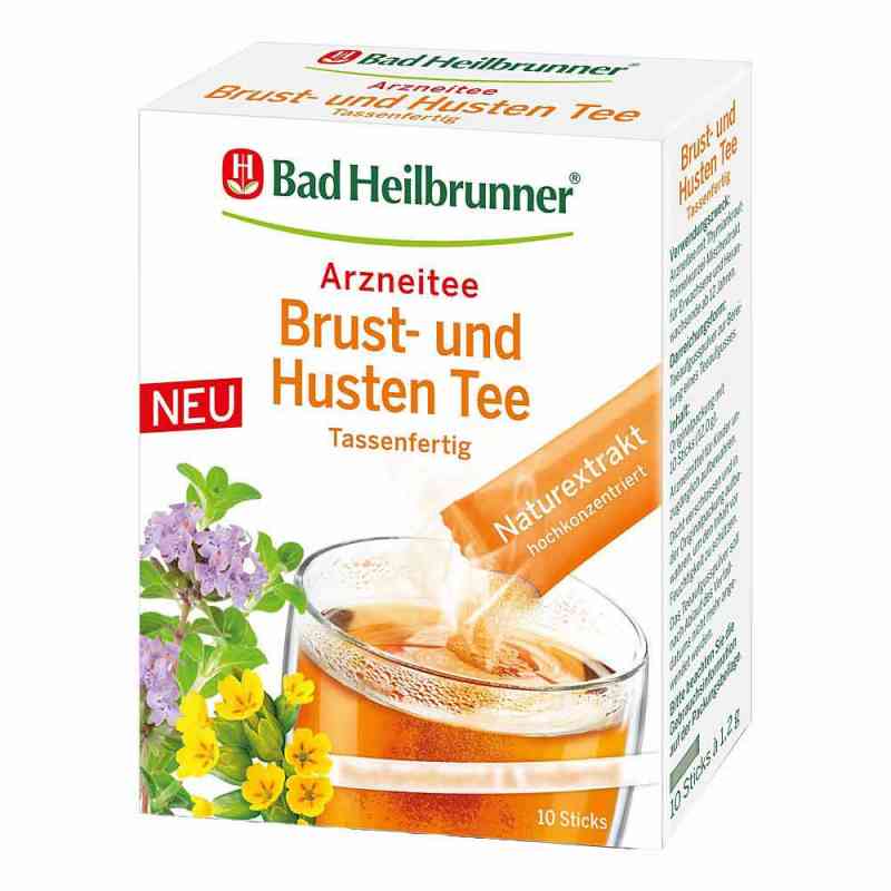Bad Heilbrunner Brust- und Husten Tee tassenfertig 10X1.2 g von Bad Heilbrunner Naturheilm.GmbH& PZN 14163071