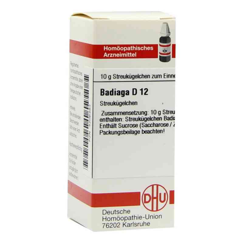 Badiaga D12 Globuli 10 g von DHU-Arzneimittel GmbH & Co. KG PZN 04206483