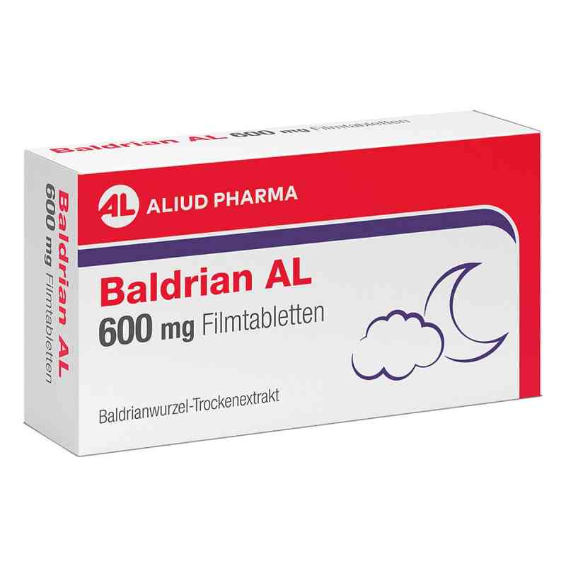 Baldrian AL 600 mg Filmtabletten 30 stk von ALIUD Pharma GmbH PZN 19645923
