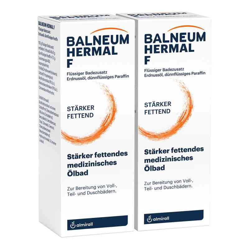 Balneum Hermal F flüssiger Badezusatz 2X500 ml von ALMIRALL HERMAL GmbH PZN 07368097