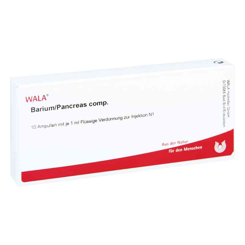 Barium/pancreas Comp. Ampullen 10X1 ml von WALA Heilmittel GmbH PZN 01750855