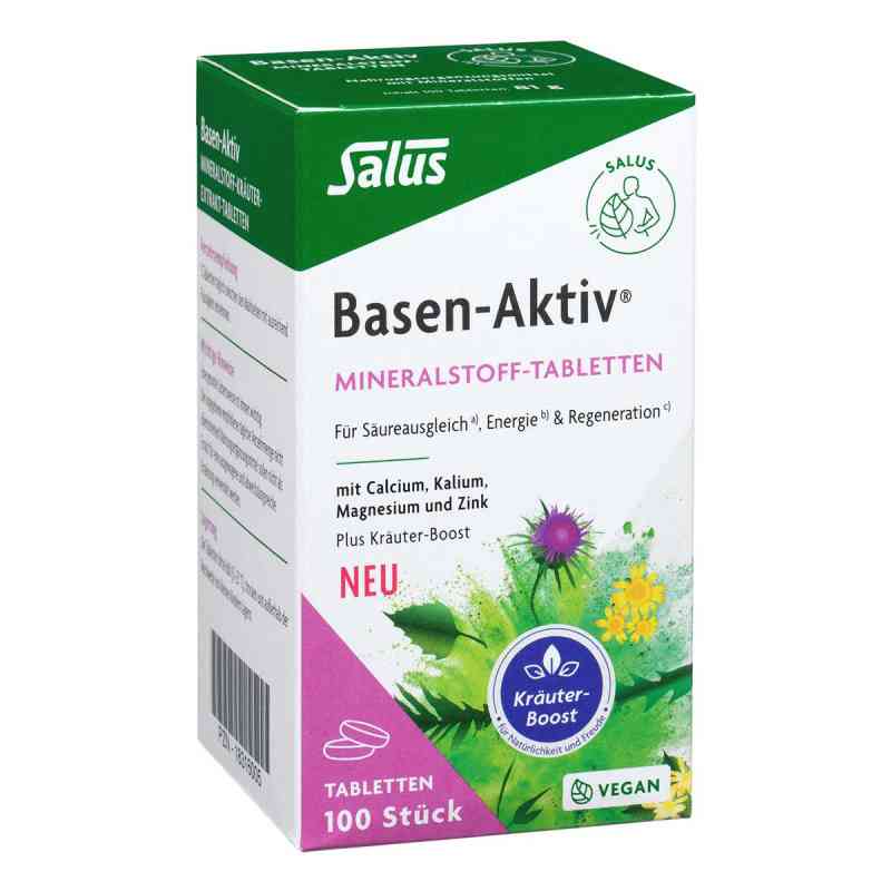 Basen-Aktiv Mineralstoff-Kräuter-Tabletten 100 stk von SALUS Pharma GmbH PZN 18316005