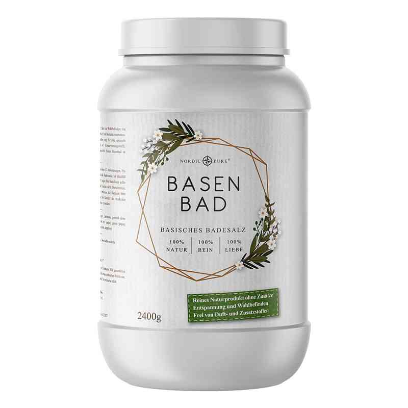 Basenbad Basisches Badesalz Wellness Nordic Pure 2400 g von Mediakos GmbH PZN 20094948