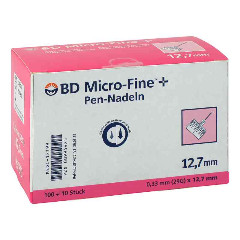 Bd Micro-fine Kanüle 0,33x12,7 mm 110 stk von Medi-Spezial PZN 00995425