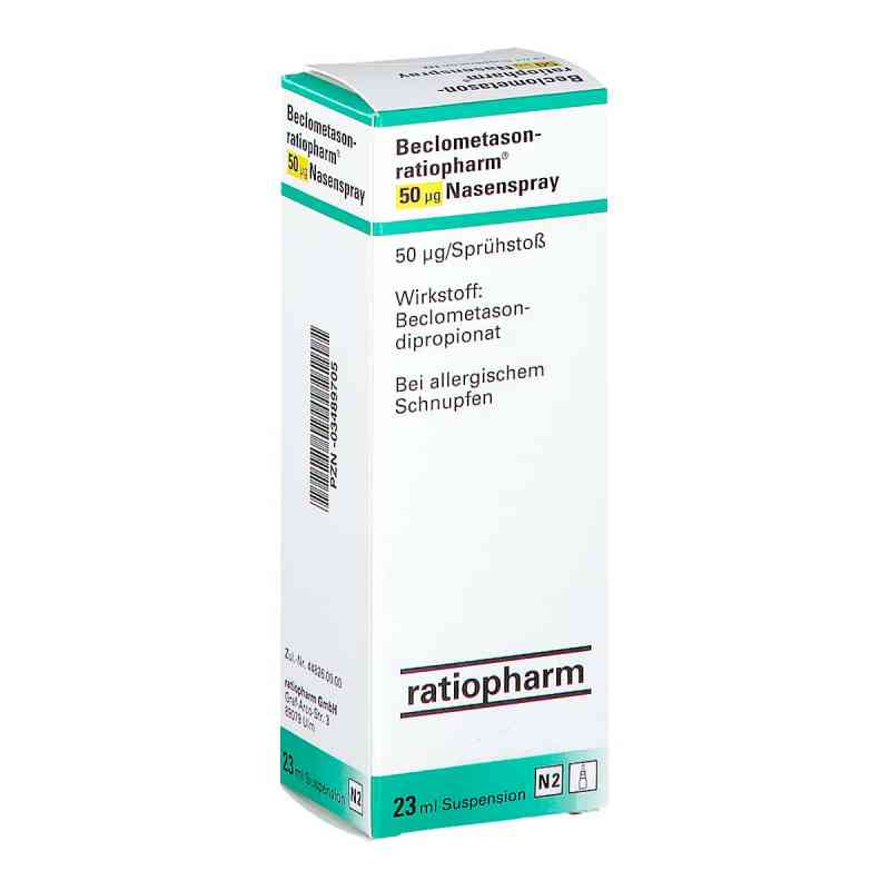 Beclometason-ratiopharm 50μg 1 stk von ratiopharm GmbH PZN 03489705